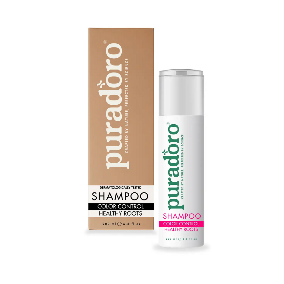 color shampoo Farvebeskyttende Shampoo & Sund Hårbund – Beskytter farven, reparerer og styrker håret 200ml - Billede 1