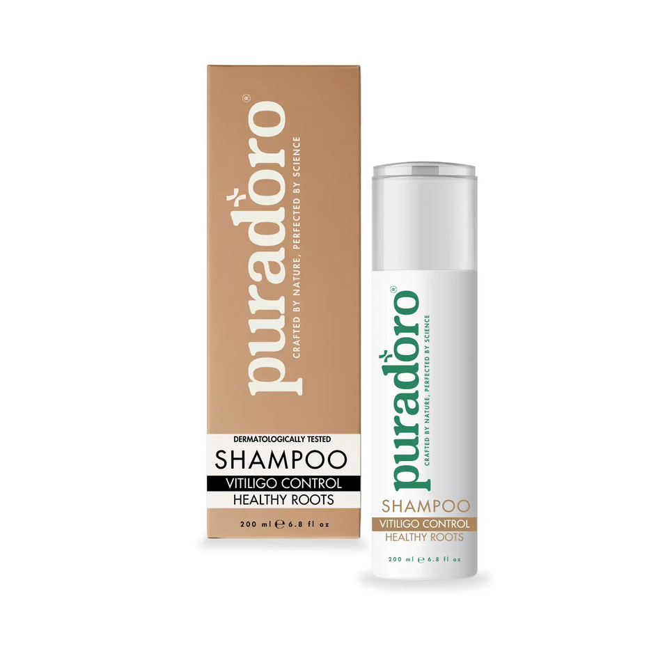 vitiligo shampoo Shampoo til Hvidhed & Sund Hårbund – Delikat pleje af hovedbunden, nærer hårsækkene 200ml - Billede 1