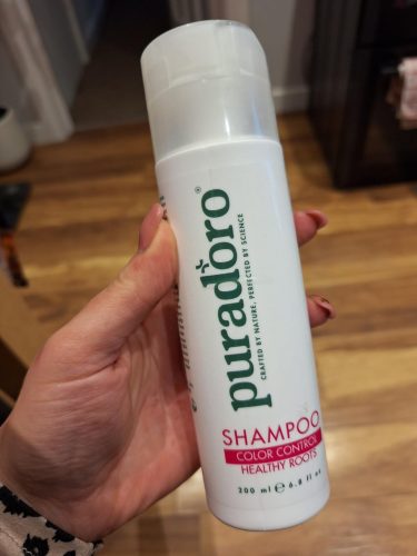 Click to view full screen Farvebeskyttende Shampoo & Sund Hårbund – Beskytter farven, reparerer og styrker håret 200ml photo review